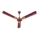 Deco 810 Brown Gold Ceiling Fan | House of Sujata