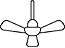 Ceiling fan with remote | House of Sujata